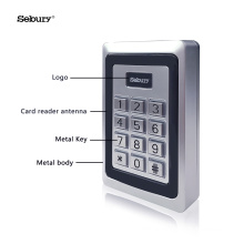 Sebury Cheap mKey Metal Backlit Keypad + EM Rfid Card Standalone Access Control System